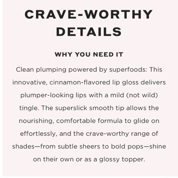 BITE BEAUTY Yaysayer Plumping Lip Gloss LAVENDER COOKIE - Picture 6 of 6